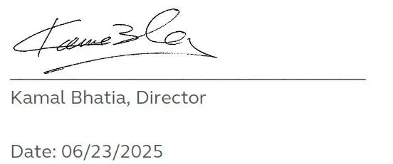 Kamal Bhatia signature