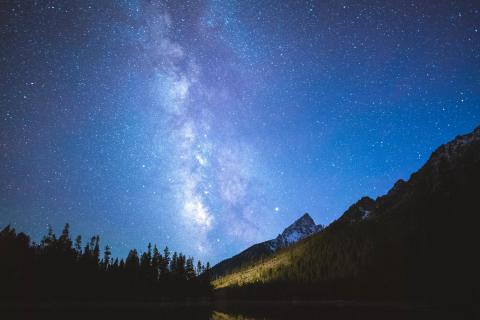 Grand Teton National Park night sky
